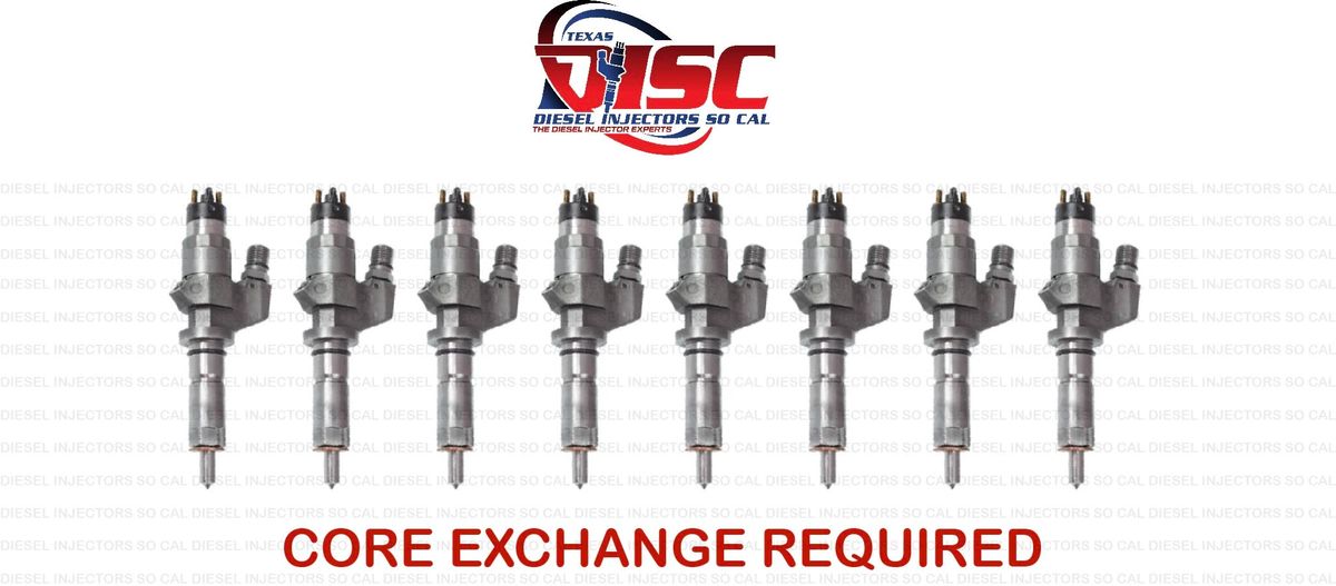 20012004 Duramax LB7 Injectors Set of Eight (8)
